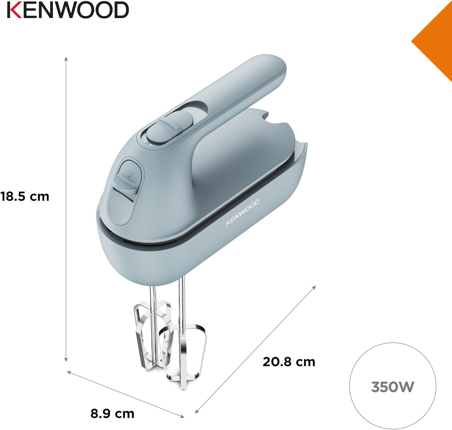 Kenwood QuickMix Go Portable Electric Beater with Accessories - Image 5