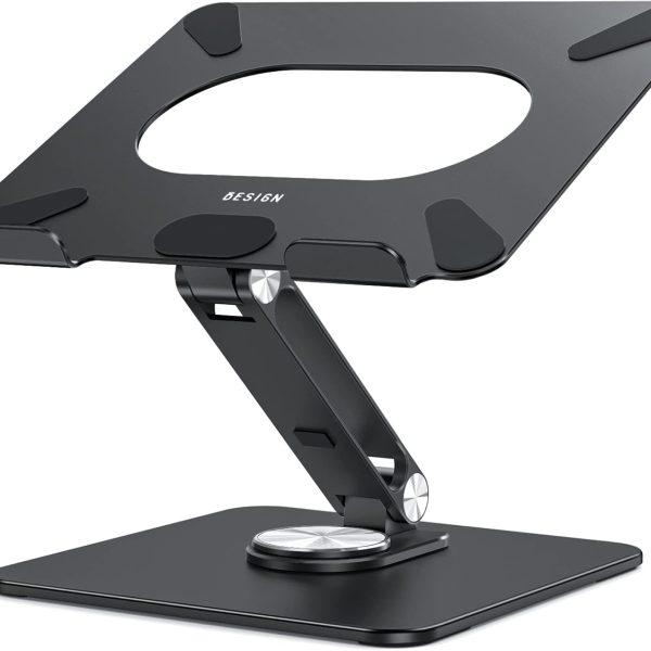 Adjustable Ergonomic Laptop Stand with 360° Rotation