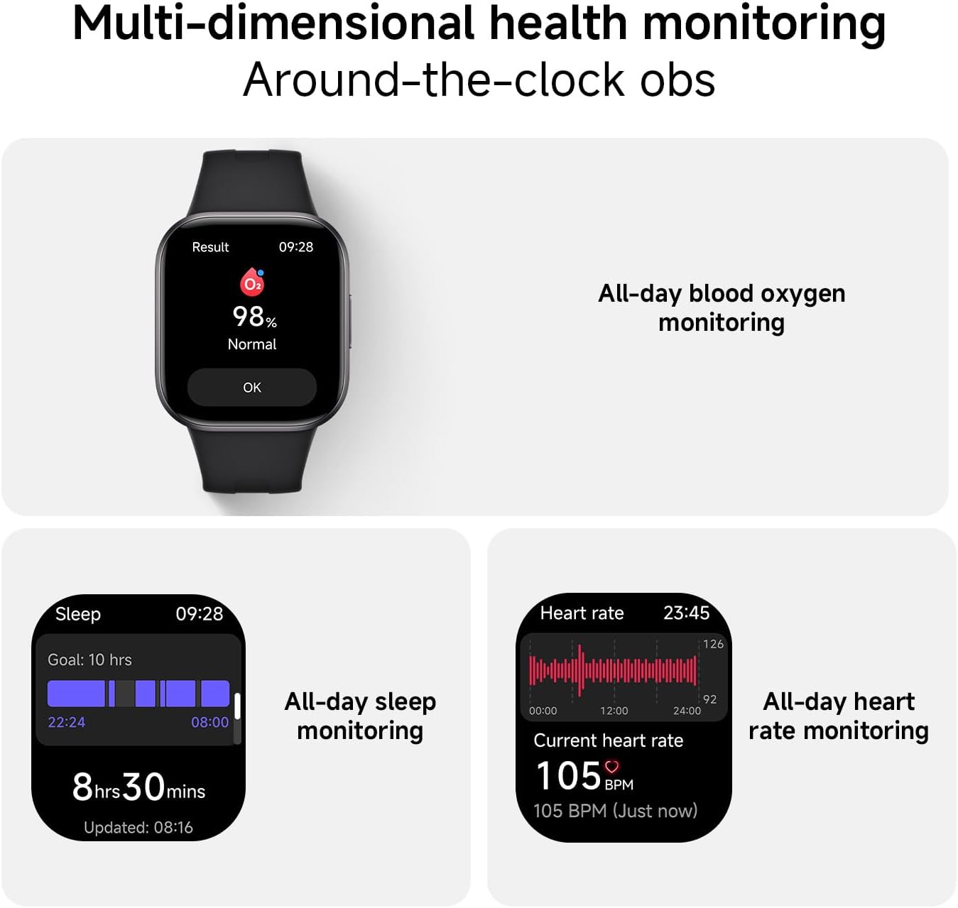 Xiaomi Redmi Watch 6 Active, Smartwatch for Men Women, 1.85" - Image 7