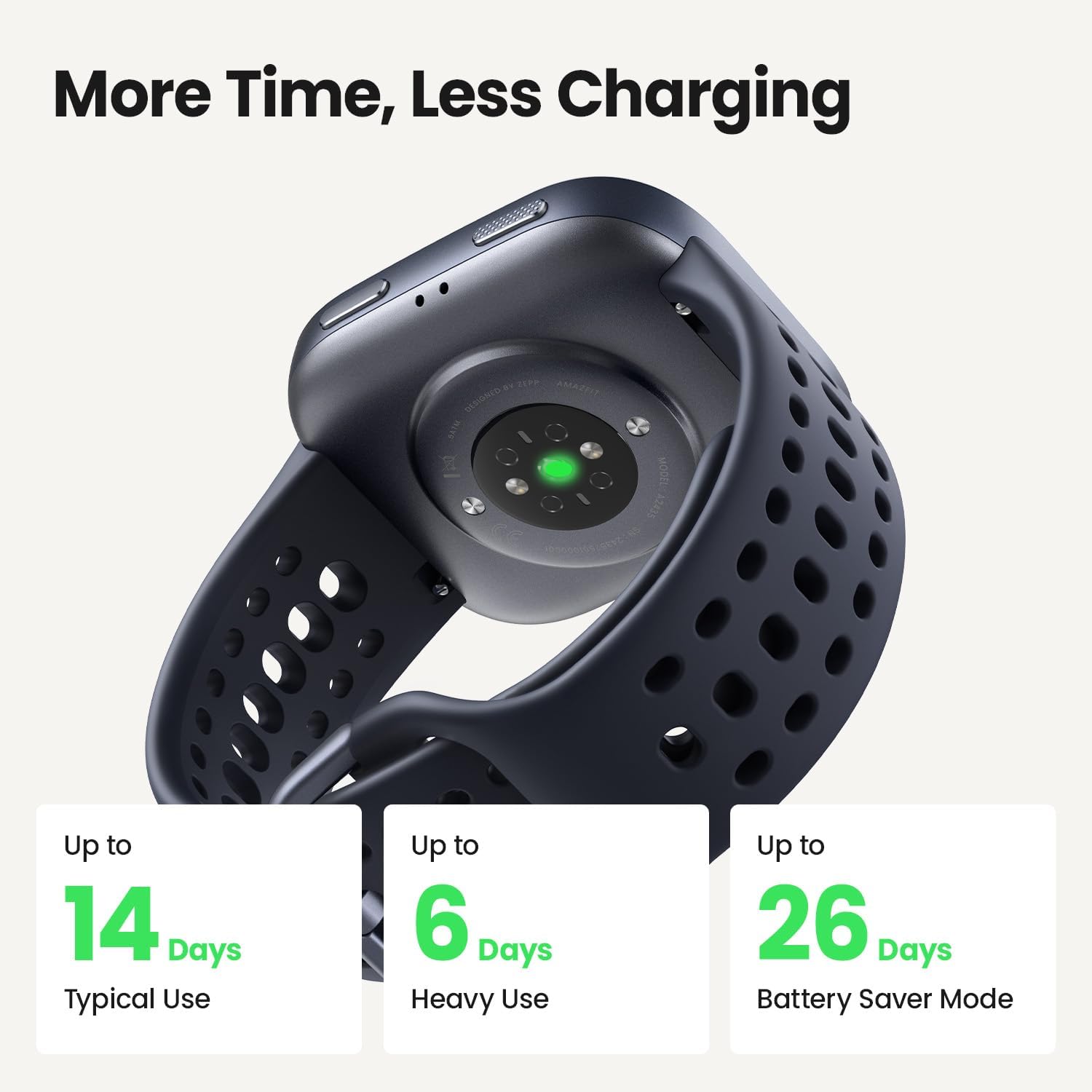Amazfit Bip 6 Smart Watch 1.97" AMOLED Display, with GPS & Free - Image 5