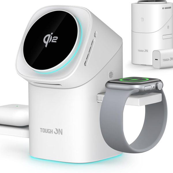 TOUGH ON MagPro 3-in-1 Qi2 Wireless Charger for Apple Devices