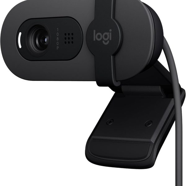 Brio 100 Full HD Webcam with Built-in Mic by Logitech
