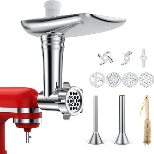 KitchenAid Stand Mixer Meat Grinder Attachment by MMOBIEL