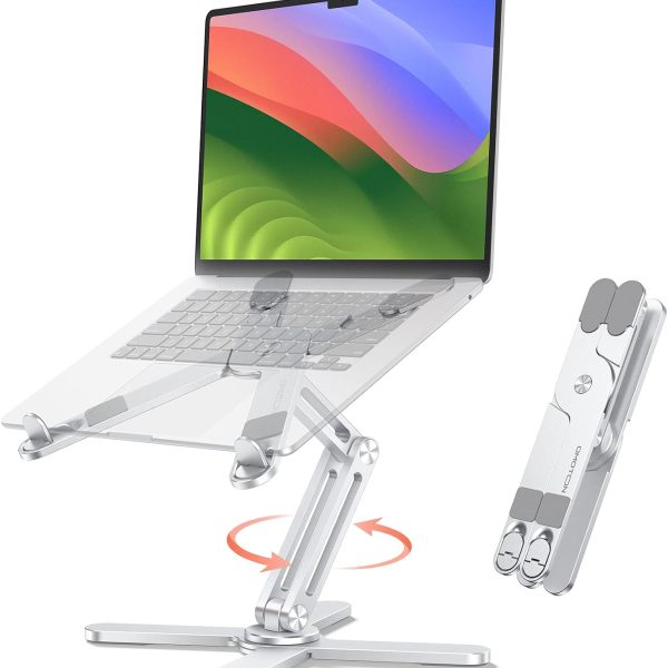 Foldable 360° Rotating Laptop Stand Riser