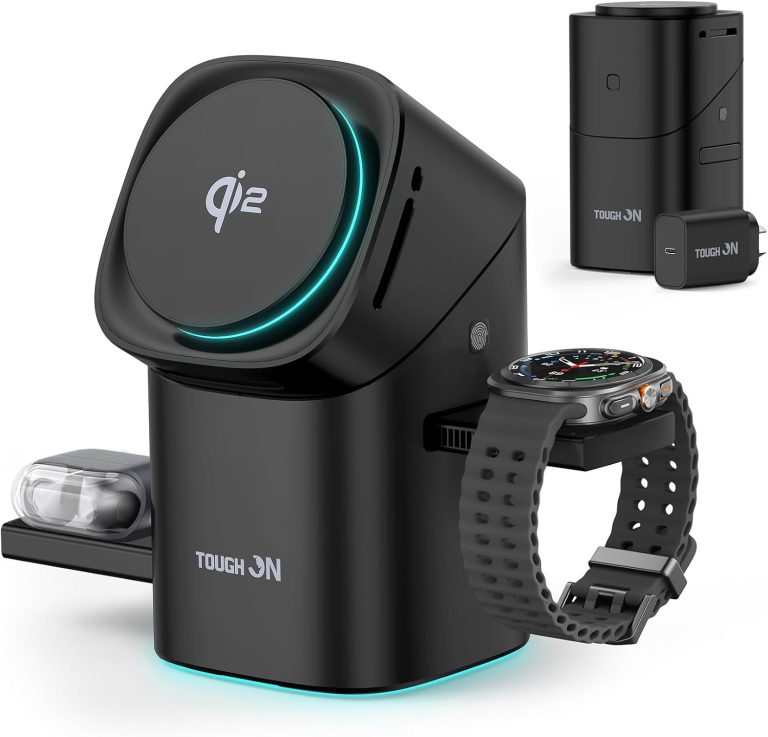 TOUGH ON 3-in-1 15W Wireless Charger for Galaxy Devices