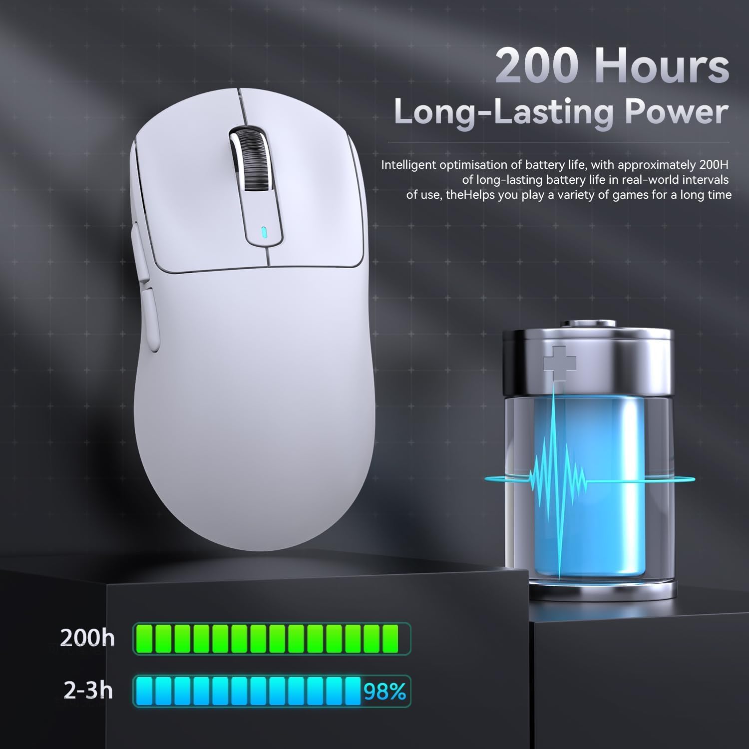 ATTACK SHARK X3 Ultra-Light Gaming Mouse With PixArt PAW3395 Sensor - Image 16
