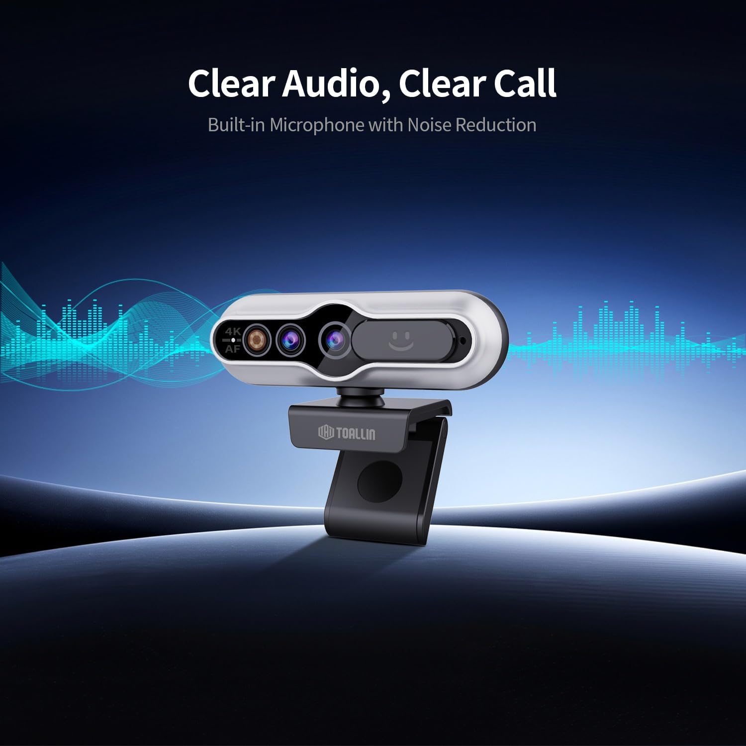 TOALLIN 4K Webcam with Windows Hello Compatibility - Image 6