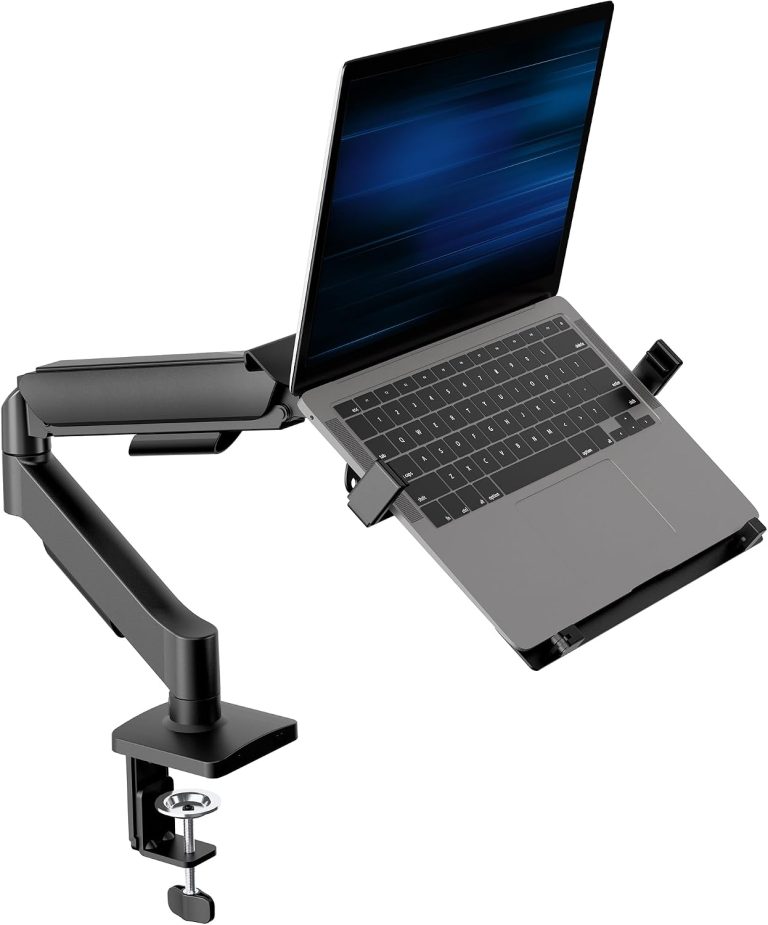 Adjustable Laptop Desk Mount for 10-15.6 Inch Laptops