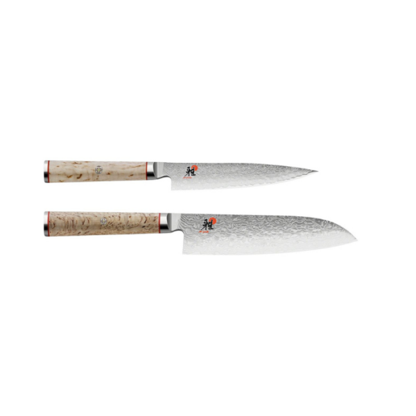Miyabi Birchwood (Santoku & Shotoh) 2 Piece Knife Set