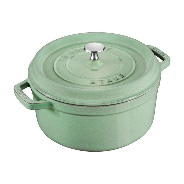 Staub Cast Iron Cocotte Round Sage (4 Sizes)