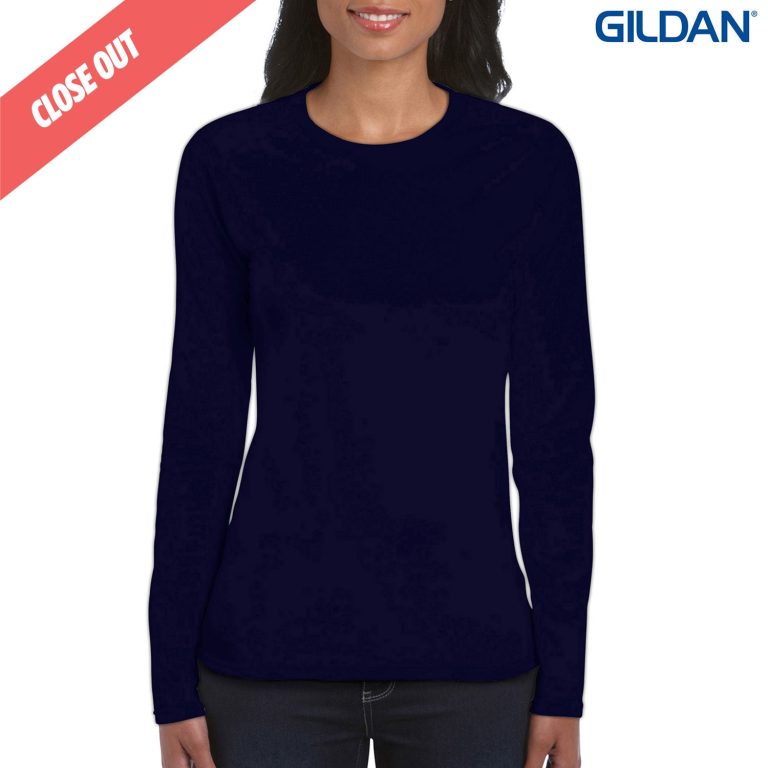 64400L Gildan Softstyle Ladies Long Sleeve T-Shirt