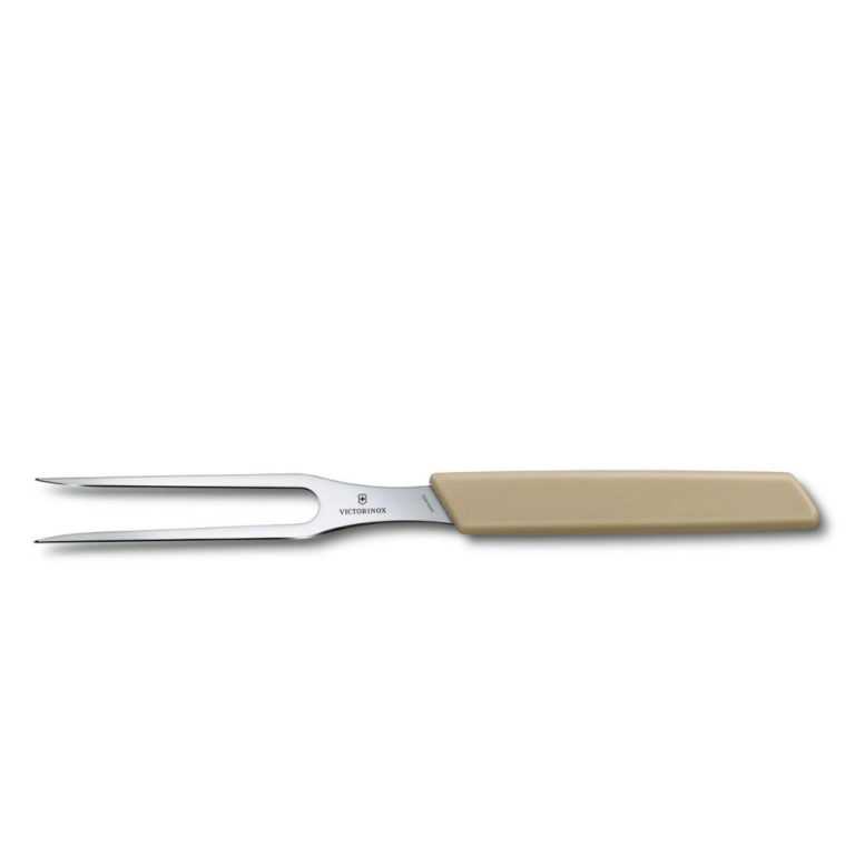 Victorinox Swiss Modern Carving Fork Almond Brown
