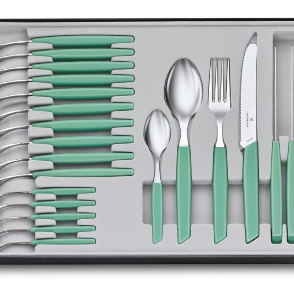 Victorinox Swiss Modern 24 Piece Table Set Mint