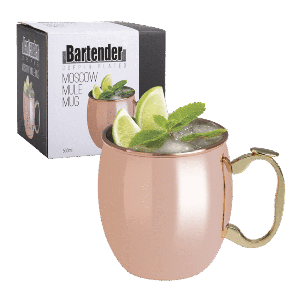 Bartender Moscow Mule Copper Plated Mug 530ml