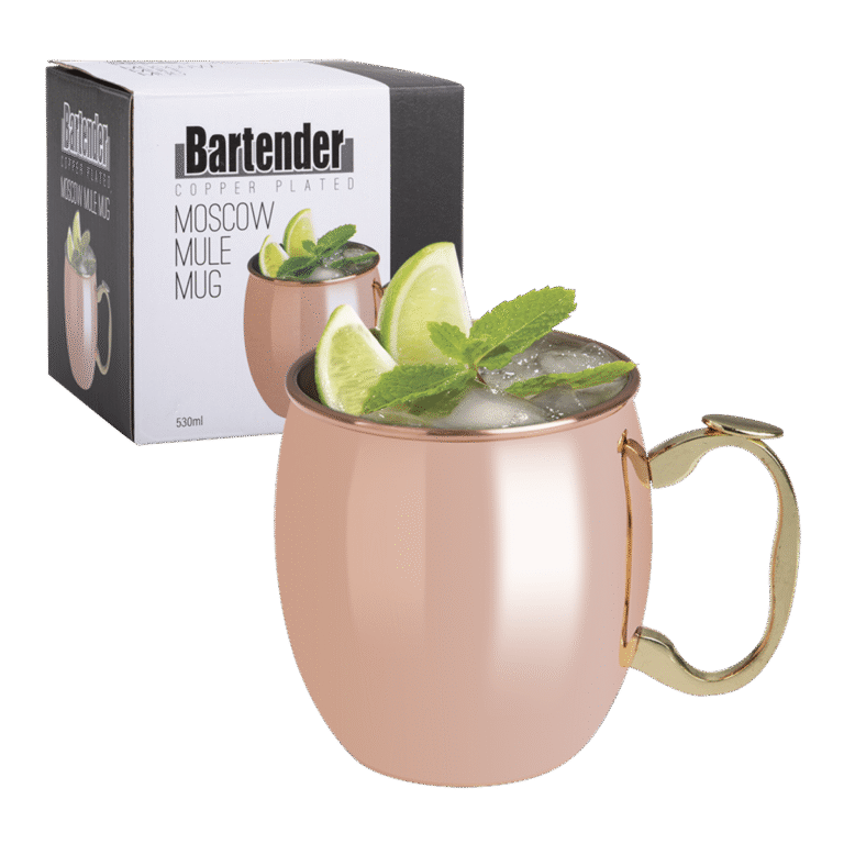 Bartender Moscow Mule Copper Plated Mug 530ml