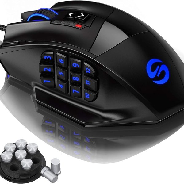 UtechSmart Venus Wired Gaming Mouse with RGB Lighting