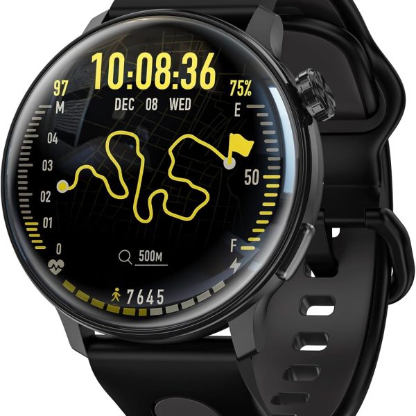 GPS Smart Watch for Men Women, 1.43'' AMOLED Smartwatch with