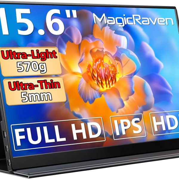 MagicRaven 15.6-Inch Portable Laptop Monitor