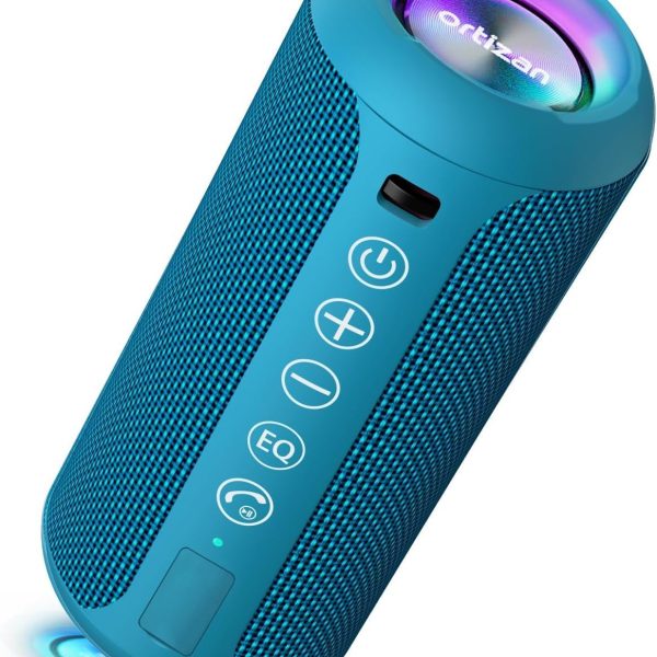 Ortizan Portable Bluetooth Speaker with 30h Playtime
