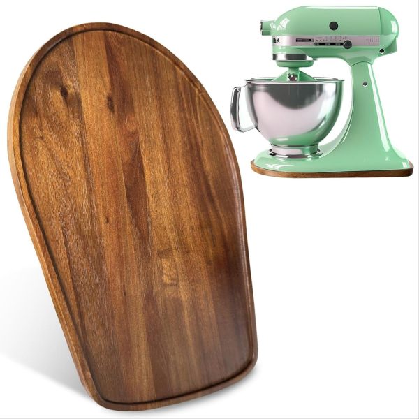Nexovira Acacia Wood Mixer Tray for Stand Mixers