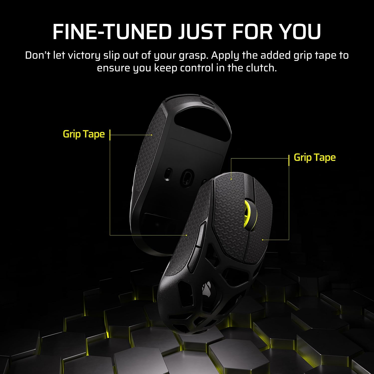 CORSAIR Sabre v2 PRO Wireless MG FPS Gaming Mouse – Black - Image 7