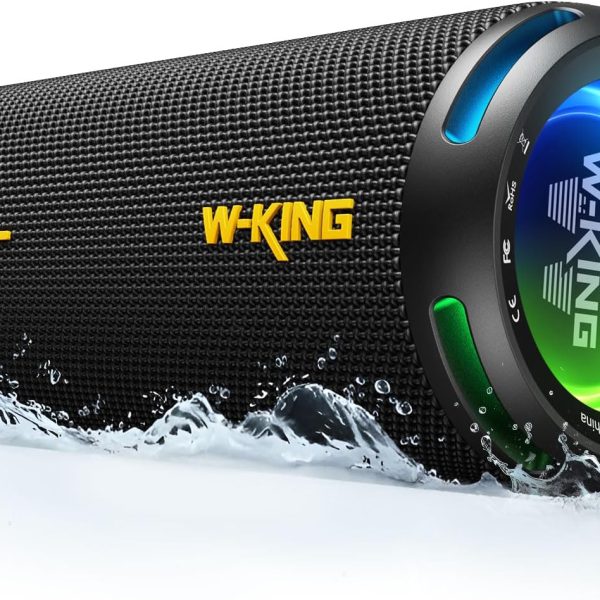 W-KING Bluetooth Speaker with 360° Surround Sound