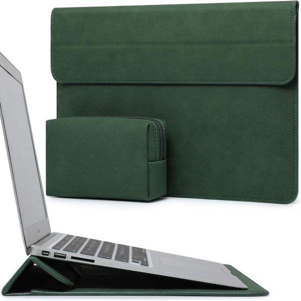 HYZUO 15 Inch Laptop Sleeve with Stand Feature