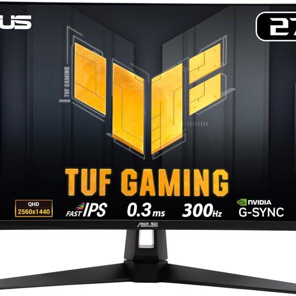 ASUS 27 Inch QHD Gaming Monitor with 300Hz Refresh Rate