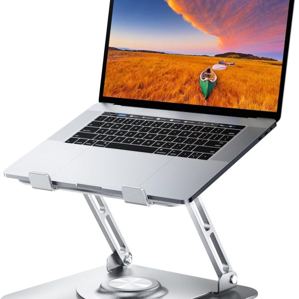 JOYEKY Adjustable Laptop Stand with 360° Rotating Base