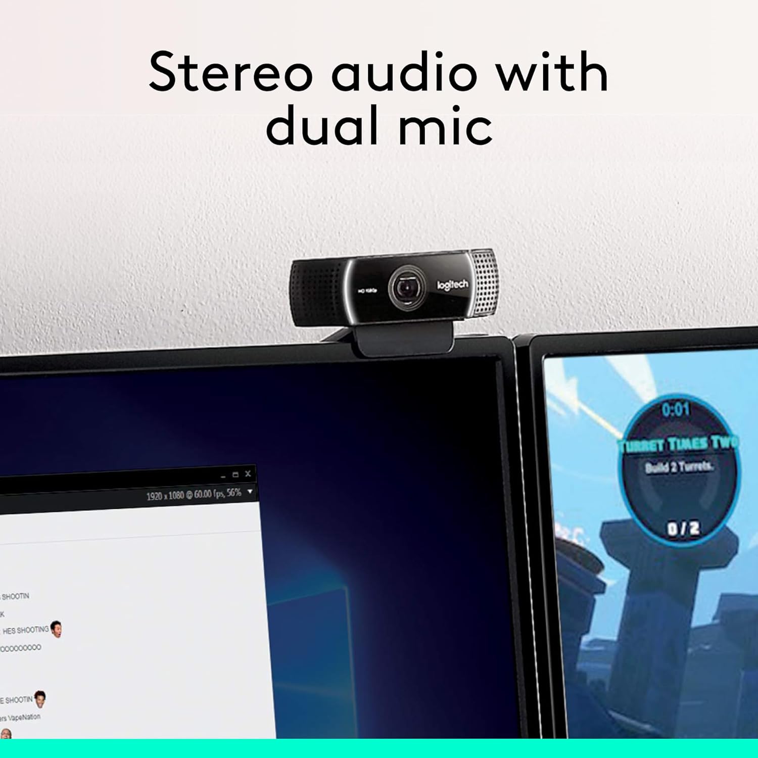 Logitech C922 Pro Stream Webcam for Quality Broadcasting - Image 5