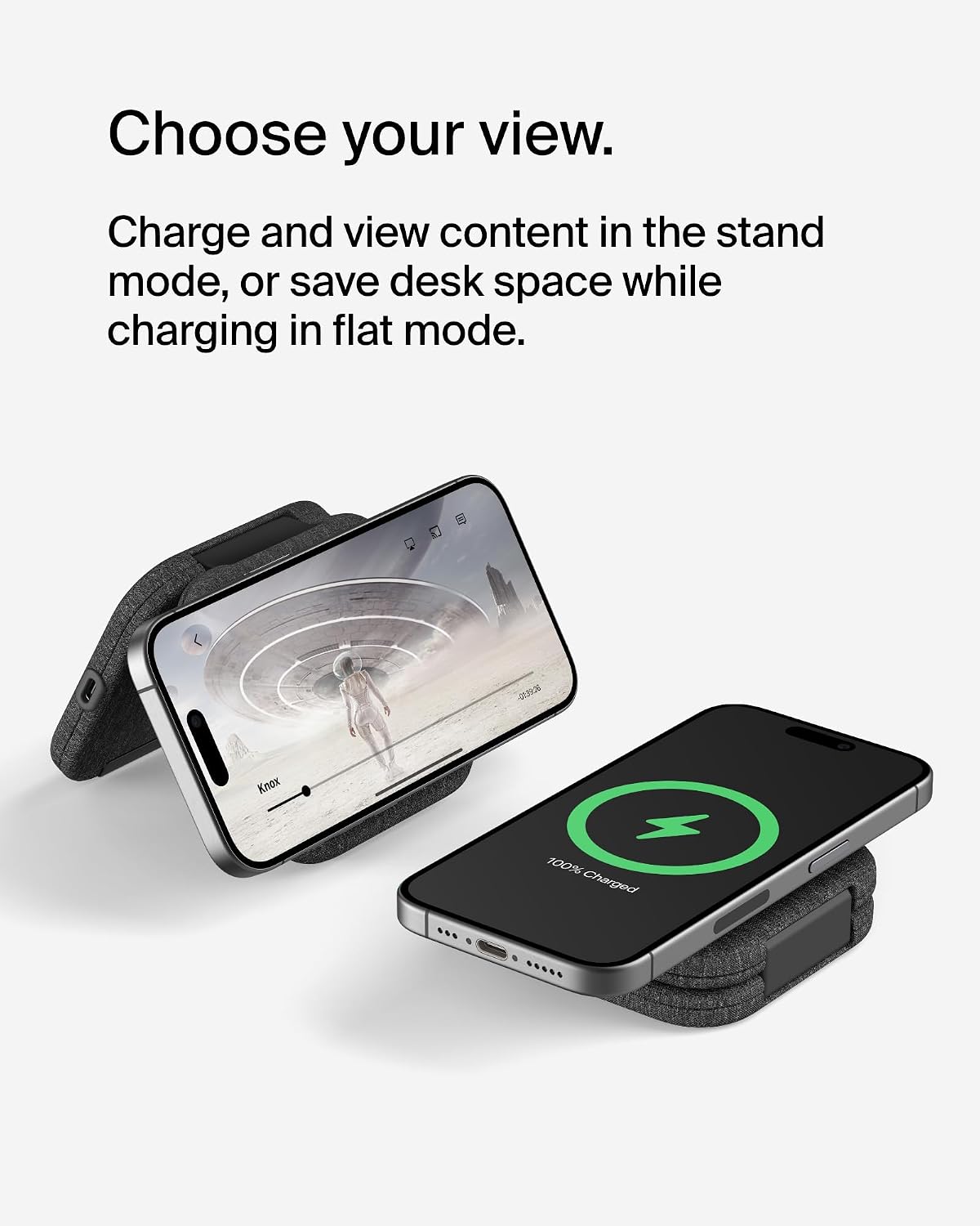 Belkin 2-in-1 Magnetic Charging Travel Pad for iPhone and Apple Watch - Image 6