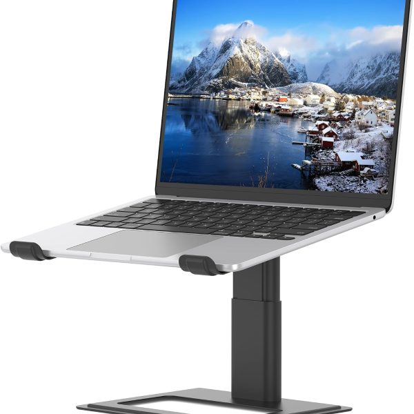 Adjustable Aluminum Laptop Stand for 10-17.3" Devices