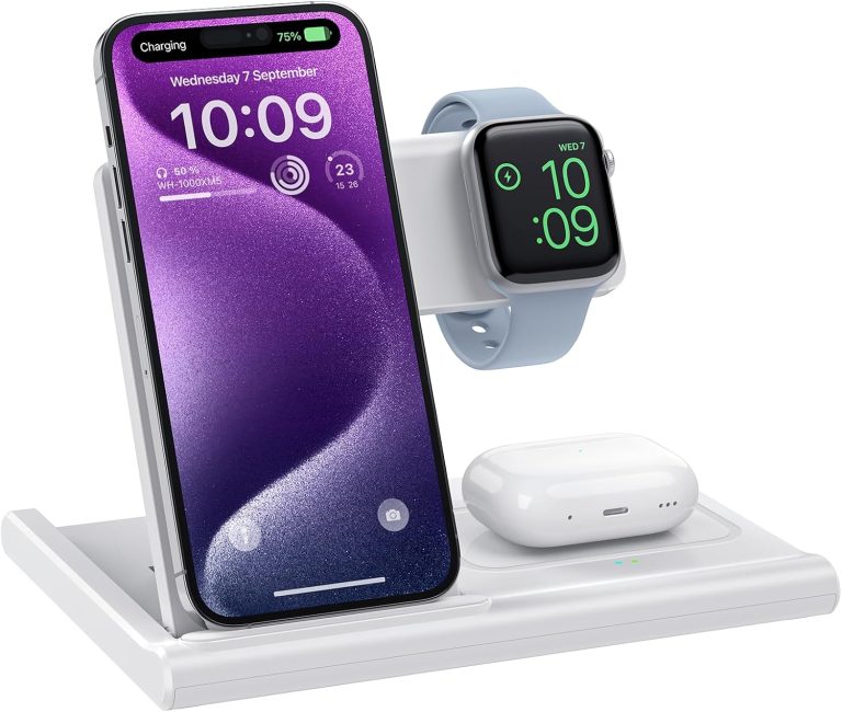 3 in 1 Wireless Charging Station for Apple Devices