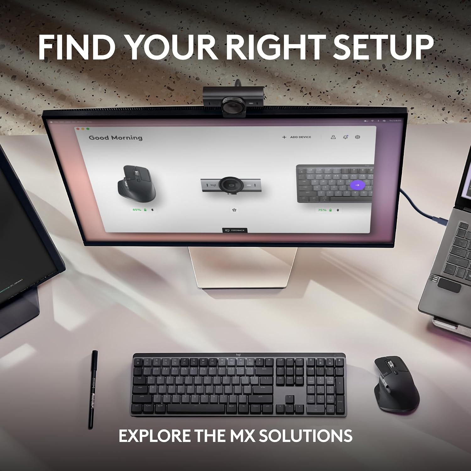 Logitech MX Brio 4K Webcam for Streaming and Collaboration - Image 9