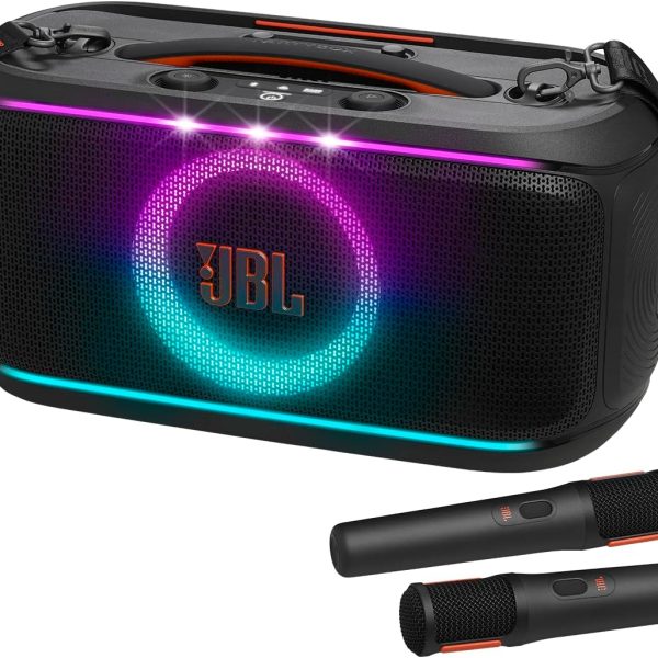 JBL PartyBox On-the-Go 2 with Dynamic Light Show