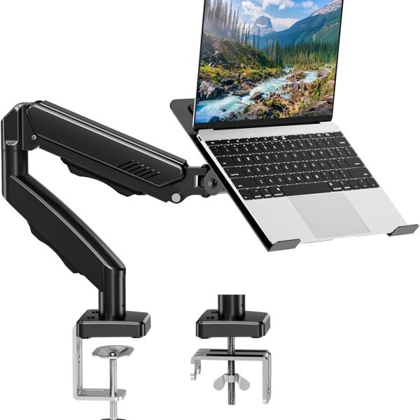 MOUNT PRO Adjustable Laptop Arm Mount for Desk