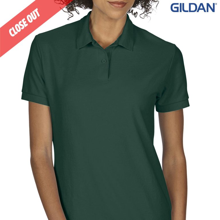 72800L Gildan DryBlend Ladies Double Pique Sport Shirt