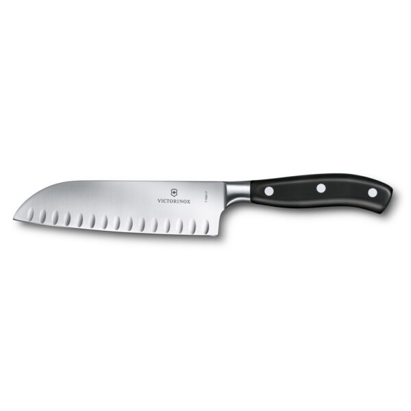 Victorinox Grand Maître Fluted Santoku Knife 17cm