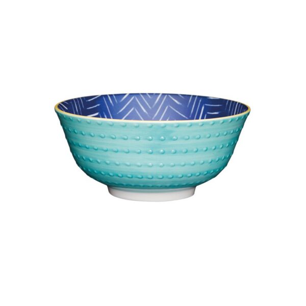 Mikasa Does It All Bowl Leafy Indigo 16cm
