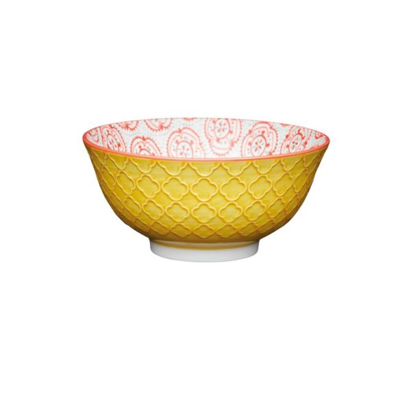 Mikasa Does It All Bowl Yellow Floral 16cm