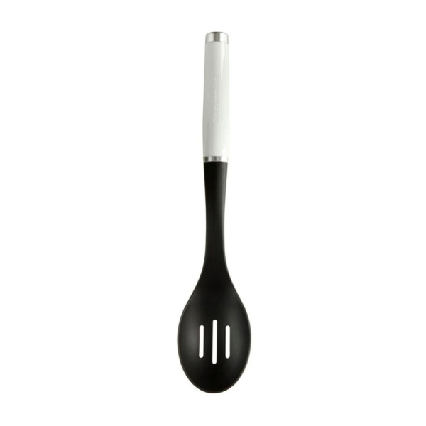 KitchenAid Slotted Spoon Nylon White