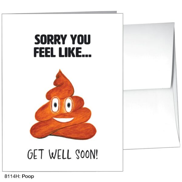 Sorry You Feel Like – Get Well Soon – Card