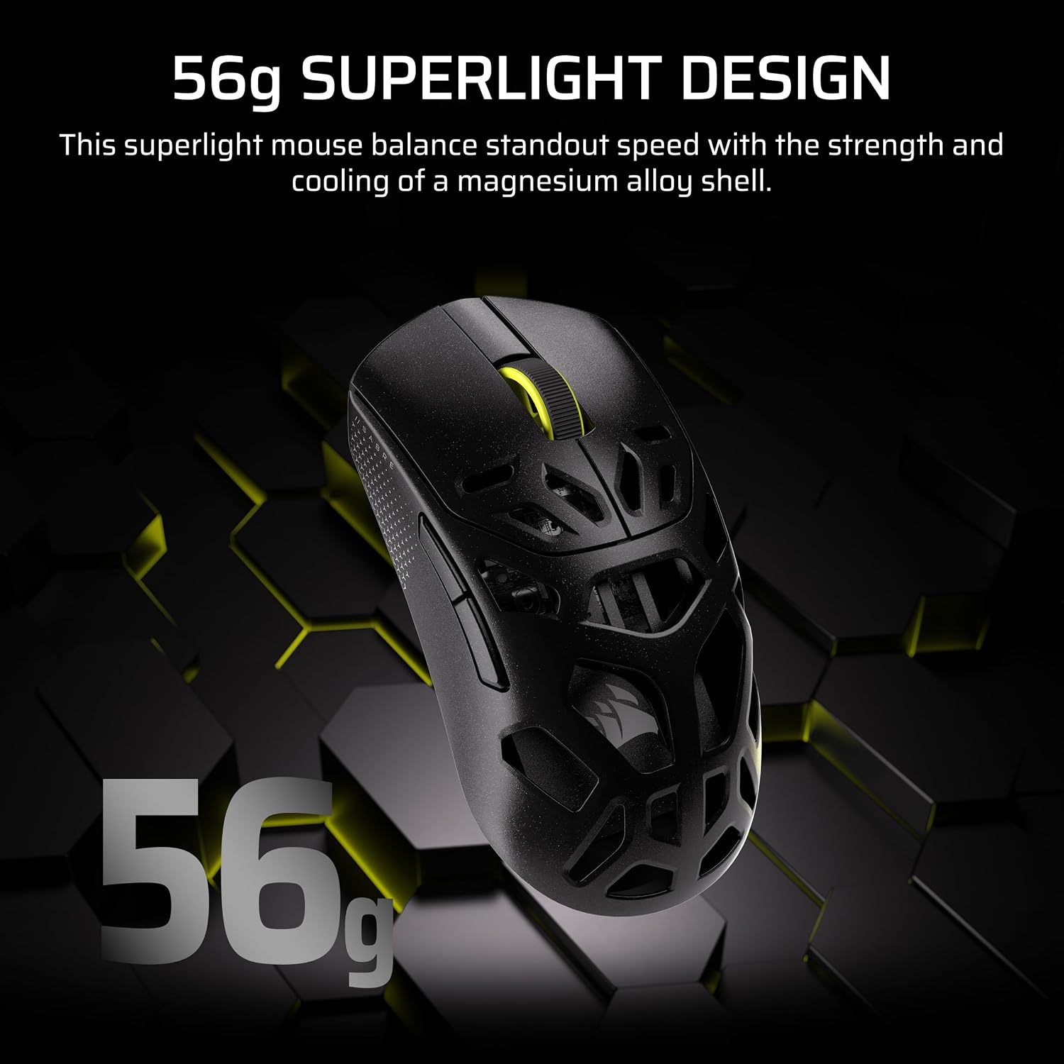 CORSAIR Sabre v2 PRO Wireless MG FPS Gaming Mouse – Black - Image 4