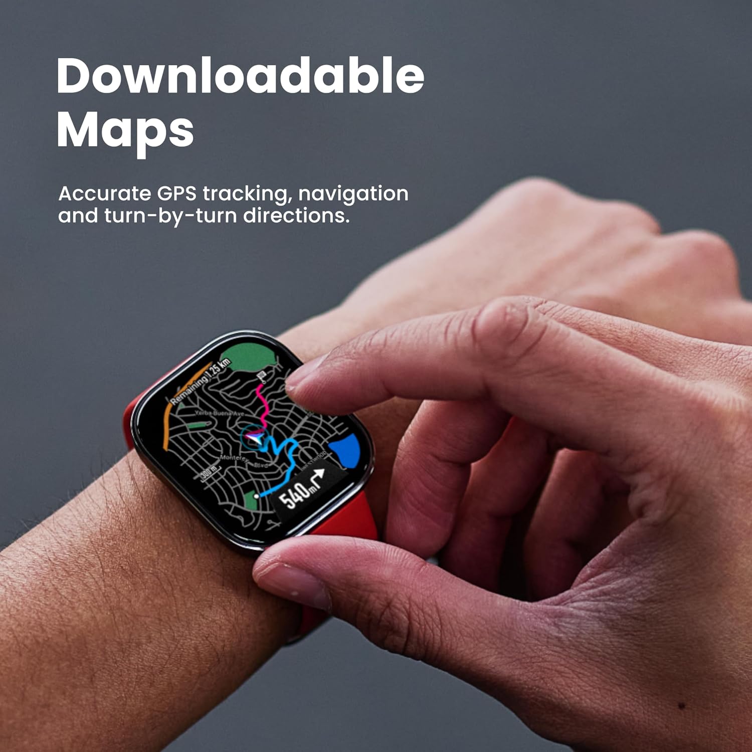 Amazfit Bip 6 Smart Watch 1.97" AMOLED Display, with GPS & Free - Image 3