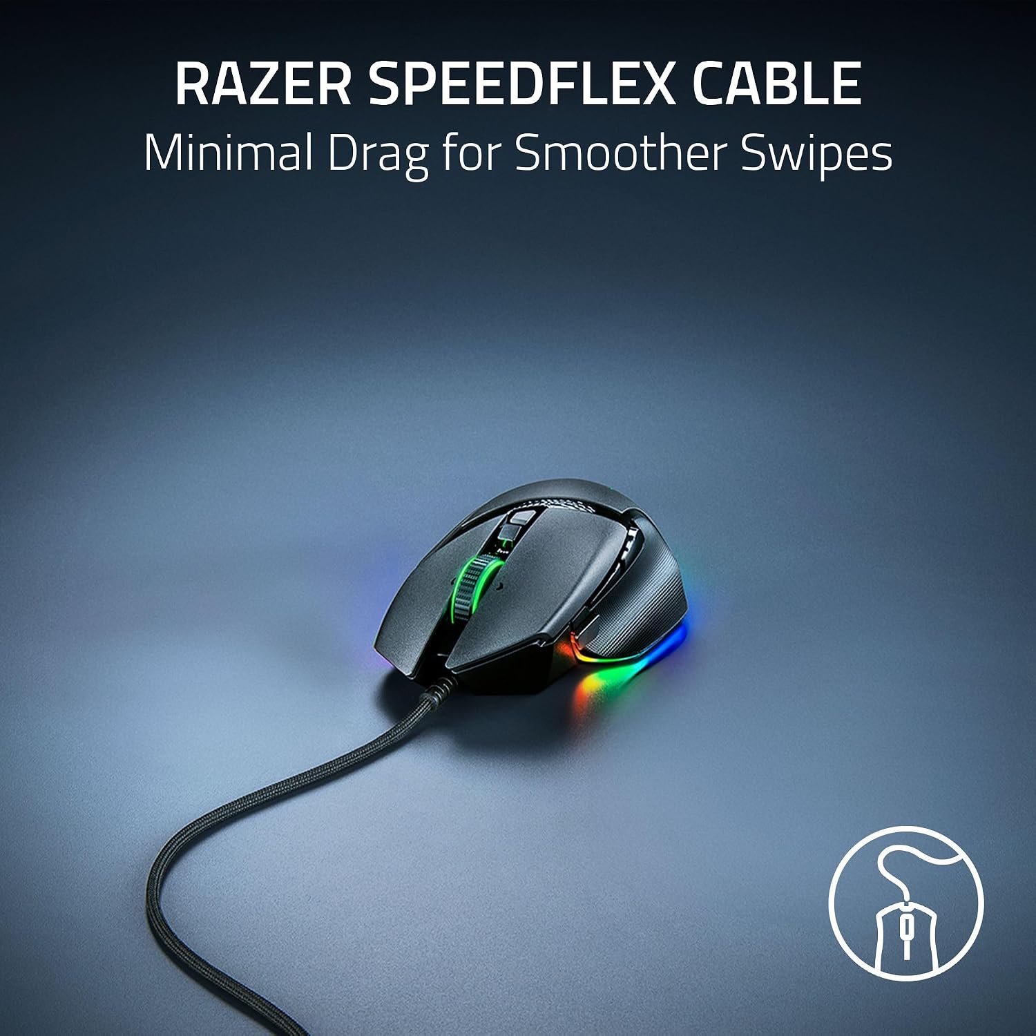 Razer V3 Basilisk Wired Gaming Mouse with Custom Controls - Image 15