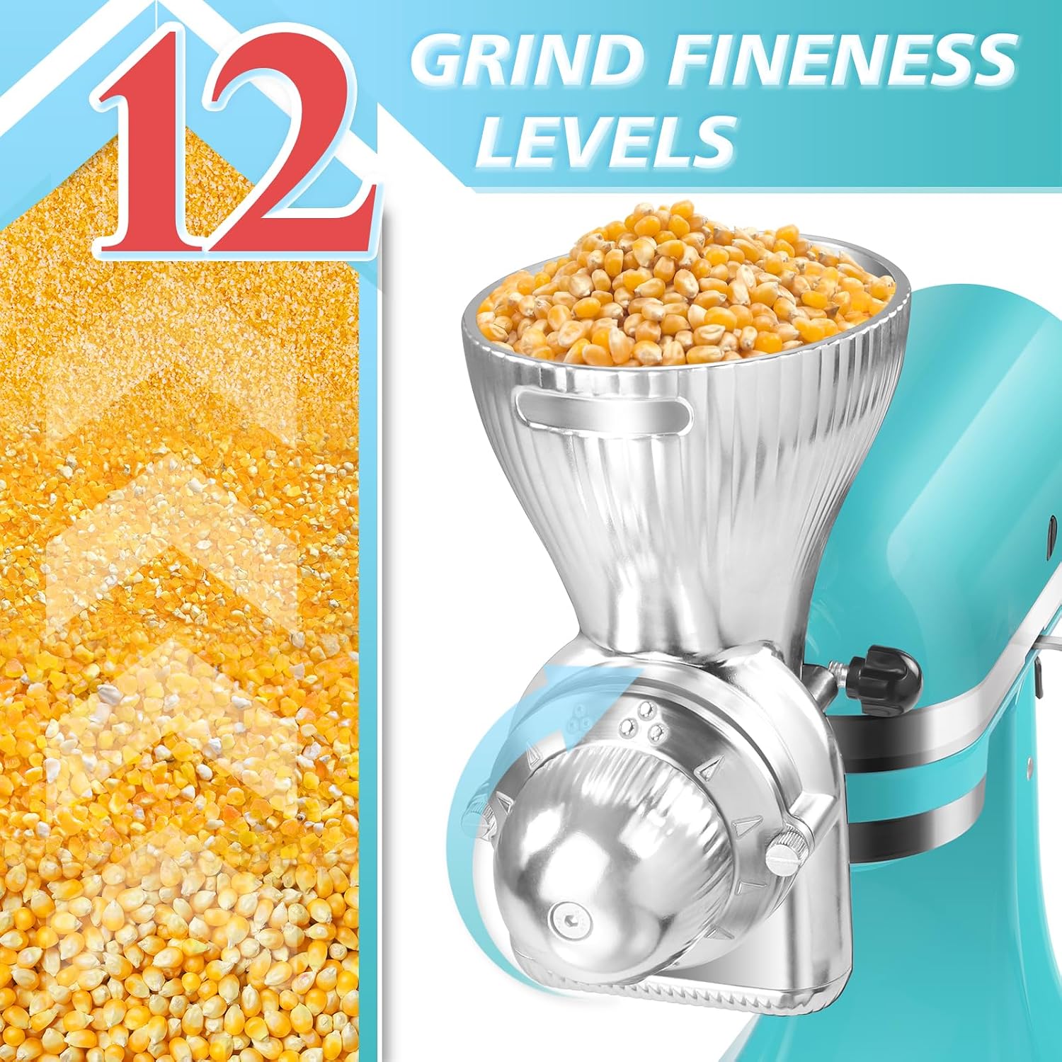 GOATMOOD Grain Mill Attachment for KitchenAid Mixers - Image 2