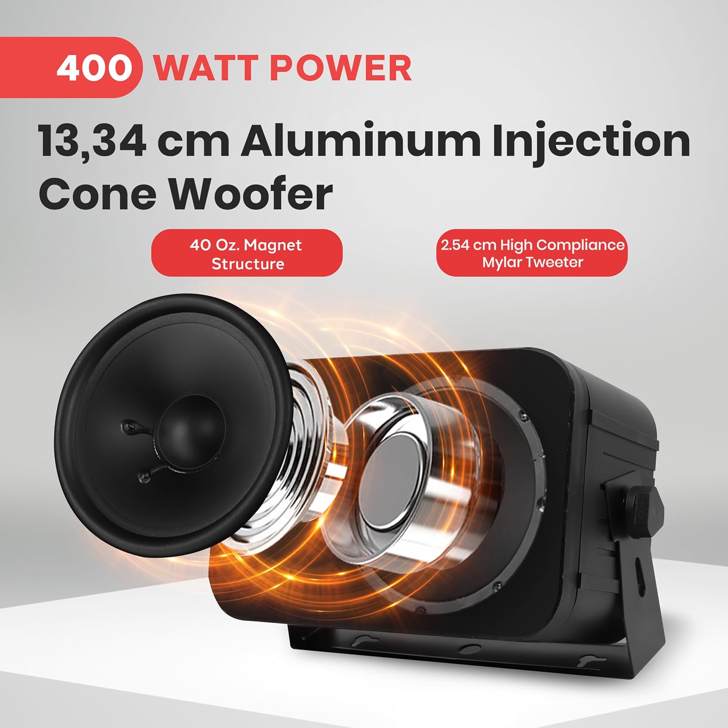 Pyle Waterproof Outdoor Speakers for Patio and Garage - Image 4