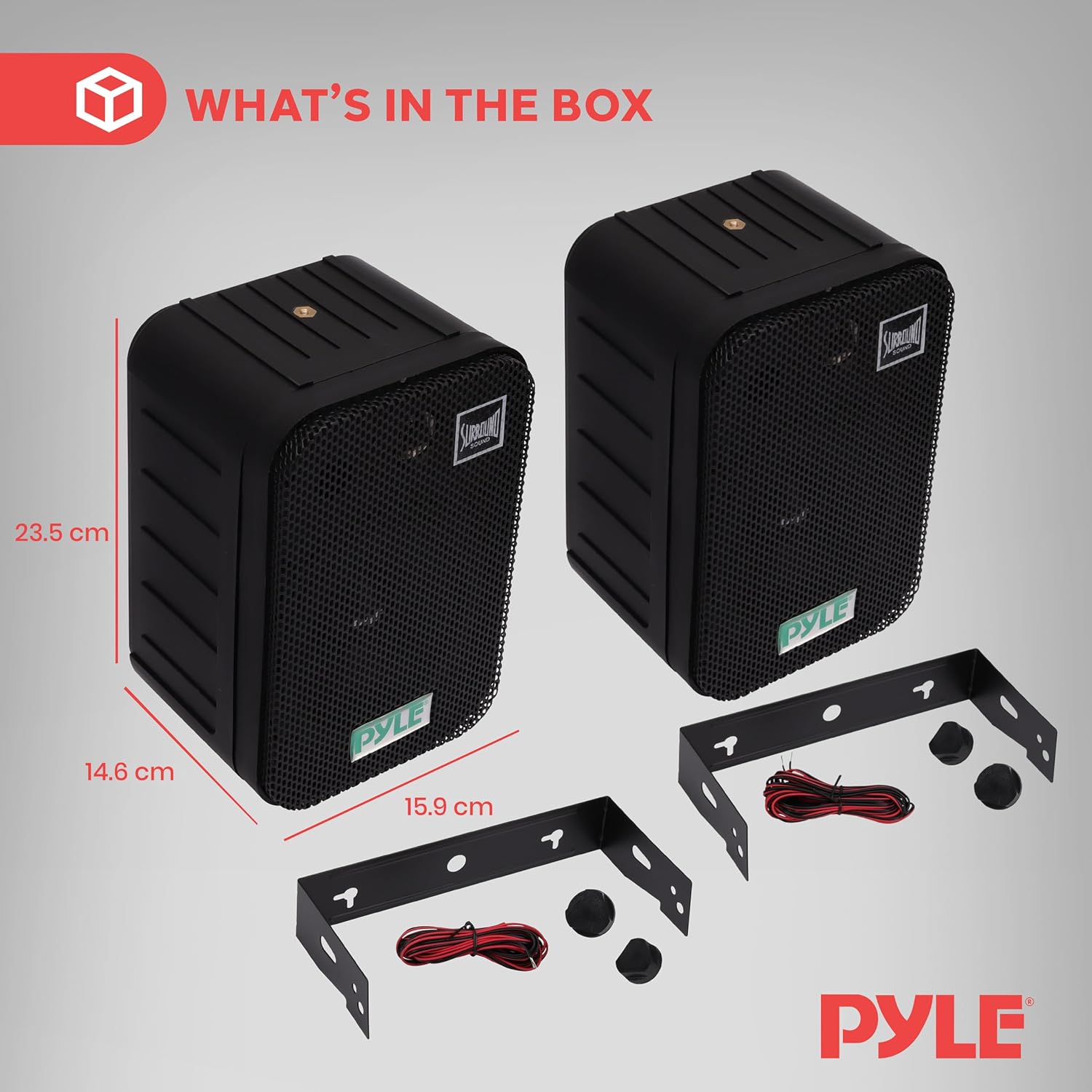Pyle Waterproof Outdoor Speakers for Patio and Garage - Image 7