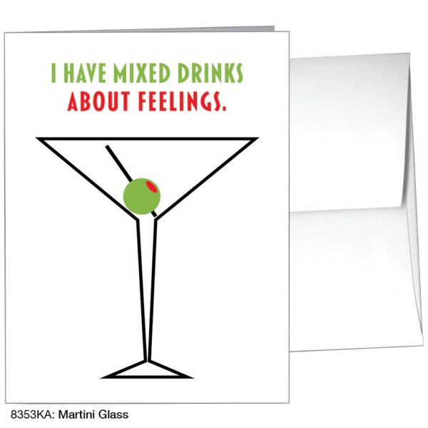 I Have Mixed Drinks About Feelings – Card