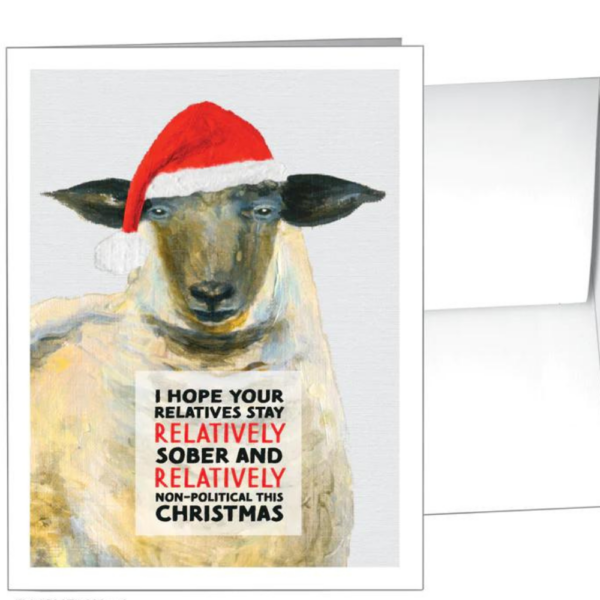 Sober Relatives This Christmas – Card